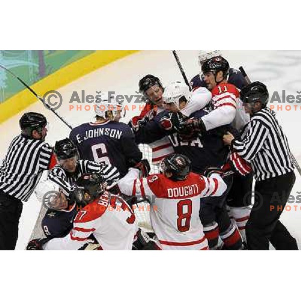  in action during ice hockey match Canada-USA in the final of Olympic tournament 28.2.2010, Vancouver 2010 Winter Olympic Games, Canada 