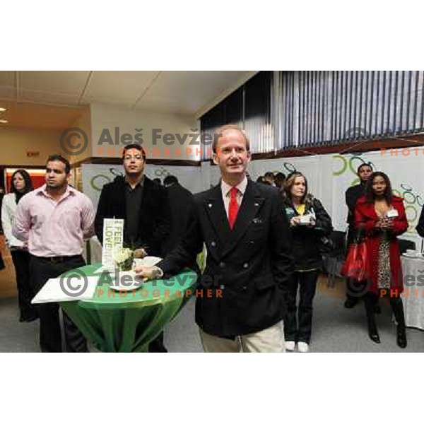 reception in Slovenia House in Hyde Park High in Johannesburg on June 18th , 2010 FIFA World Cup South Africa 