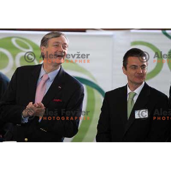 President of Slovenia Dr. Danilo Turk during reception in Slovenia House in Hyde Park High in Johannesburg on June 18th , 2010 FIFA World Cup South Africa 