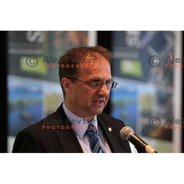President of Football Association of Slovenia Ivan Simic during reception in Slovenia House in Hyde Park High in Johannesburg on June 18th , 2010 FIFA World Cup South Africa 
