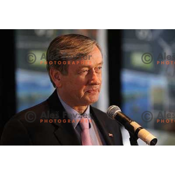 President of Slovenia Dr. Danilo Turk during reception in Slovenia House in Hyde Park High in Johannesburg on June 18th , 2010 FIFA World Cup South Africa 
