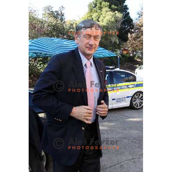 President of Slovenia Dr. Danilo Turk during reception in Slovenia House in Hyde Park High in Johannesburg on June 18th , 2010 FIFA World Cup South Africa 