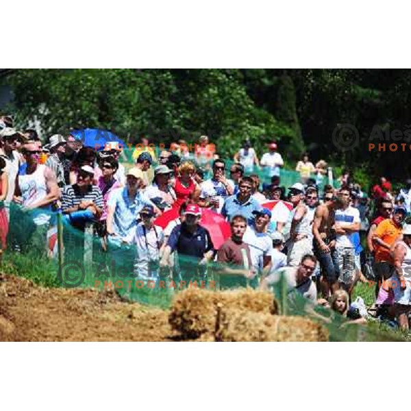 Spectators during MX3 Motocross World Championship 2010, Orehova vas, 11.7.2010 