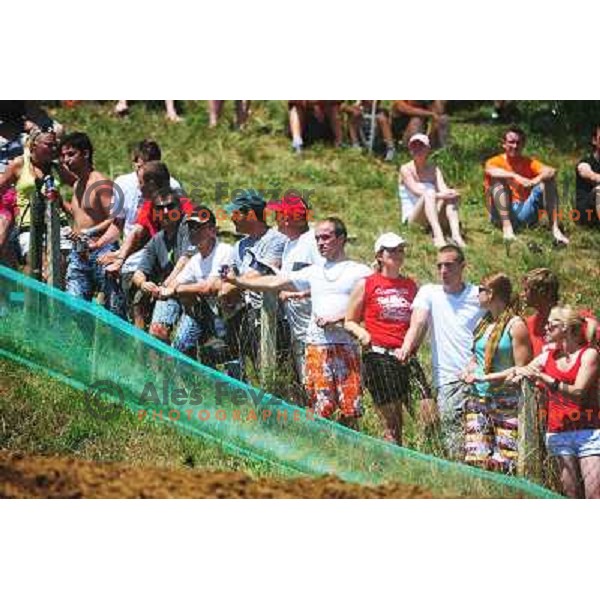 Spectators during MX3 Motocross World Championship 2010, Orehova vas, 11.7.2010 