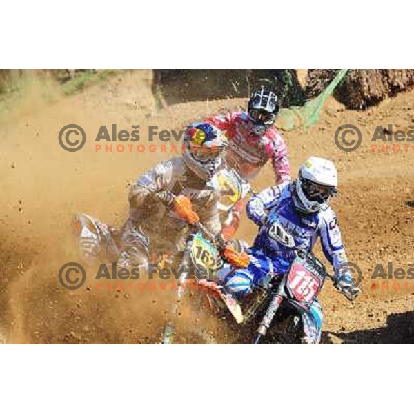 Staufer (AUT), Kragelj (SLO), Campano Jimez (ESP) (L-R) during MX3 Motocross World Championship 2010, Orehova vas, 11.7.2010 