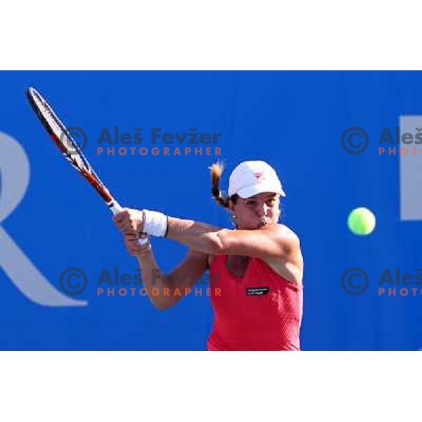 Anna Tatishvili of Georgia in action during first round of WTA Banka Koper Slovenia Open tennis tournament, played in SRC Marina, Portoroz, Slovenia on July 19, 2010 