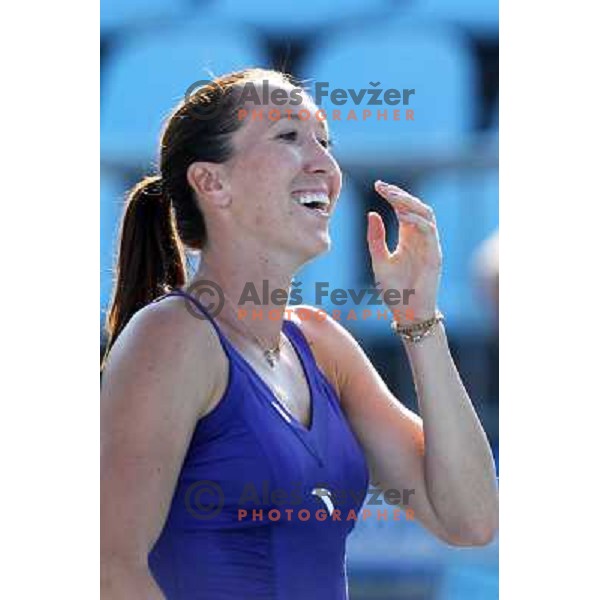 Jelena Jankovic of Serbia in action during first round of WTA Banka Koper Slovenia Open tennis tournament, played in SRC Marina, Portoroz, Slovenia on July 19, 2010 