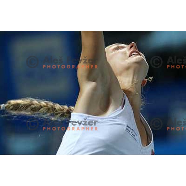 Anna Chakvetadze of Russia in action during first round of WTA Banka Koper Slovenia Open tennis tournament, played in SRC Marina, Portoroz, Slovenia on July 19, 2010 