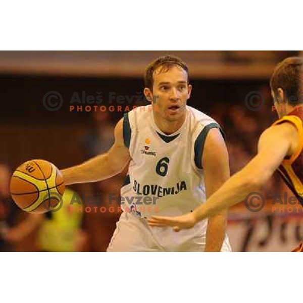  at the basketball game Slovenia - Macedonia, friendly match before the FIBA World Championship Turkey 2010, Ptuj 