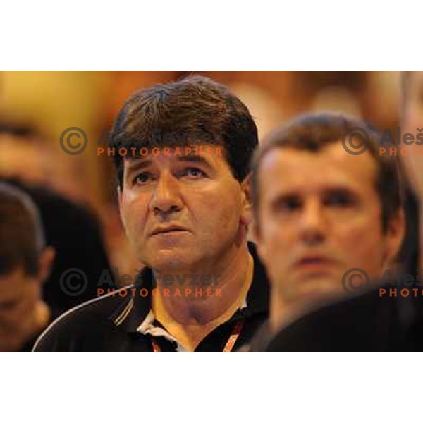 Memi Becirovic at the basketball game Slovenia - Macedonia, friendly match before the FIBA World Championship Turkey 2010, Ptuj 
