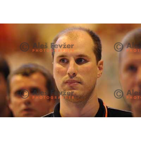  at the basketball game Slovenia - Macedonia, friendly match before the FIBA World Championship Turkey 2010, Ptuj 