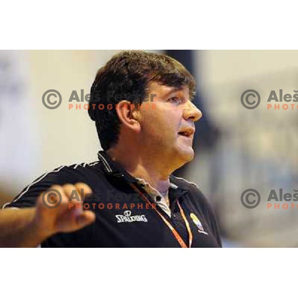 Memi Becirovic at the basketball game Slovenia - Macedonia, friendly match before the FIBA World Championship Turkey 2010, Ptuj 