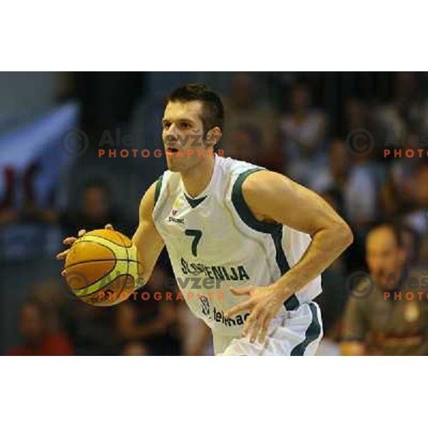 Sani Becirovic at the basketball game Slovenia - Macedonia, friendly match before the FIBA World Championship Turkey 2010, Ptuj 