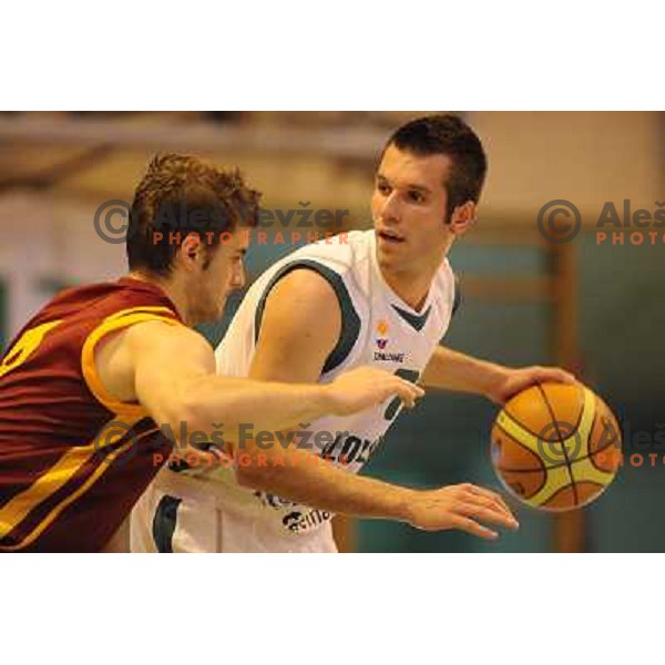 Sani Becirovic at the basketball game Slovenia - Macedonia, friendly match before the FIBA World Championship Turkey 2010, Ptuj 