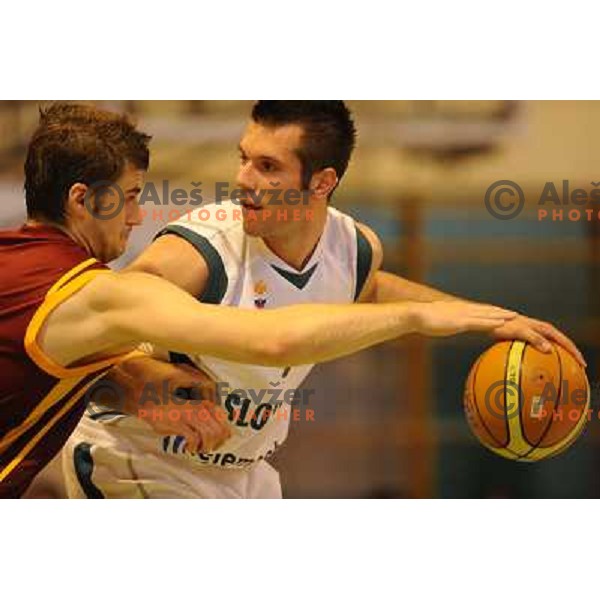 Sani Becirovic at the basketball game Slovenia - Macedonia, friendly match before the FIBA World Championship Turkey 2010, Ptuj 