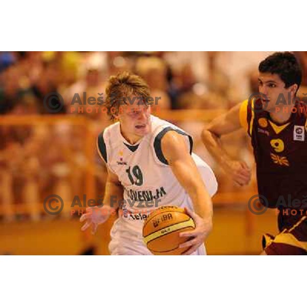 Zoran Dragic at the basketball game Slovenia - Macedonia, friendly match before the FIBA World Championship Turkey 2010, Ptuj 