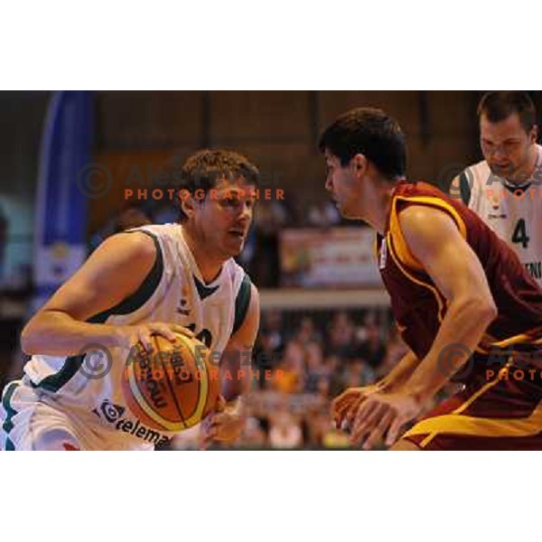 Bostjan Nachbar at the basketball game Slovenia - Macedonia, friendly match before the FIBA World Championship Turkey 2010, Ptuj 