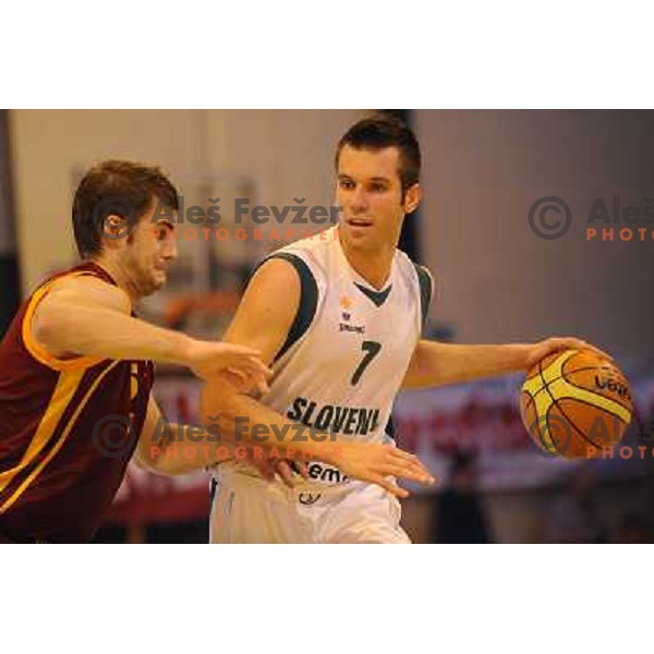 Sani Becirovic at the basketball game Slovenia - Macedonia, friendly match before the FIBA World Championship Turkey 2010, Ptuj 