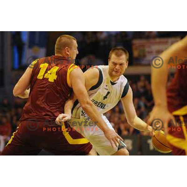 Uros Slokar at the basketball game Slovenia - Macedonia, friendly match before the FIBA World Championship Turkey 2010, Ptuj 