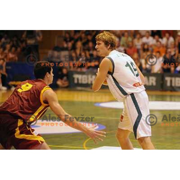 Zoran Dragic at the basketball game Slovenia - Macedonia, friendly match before the FIBA World Championship Turkey 2010, Ptuj 