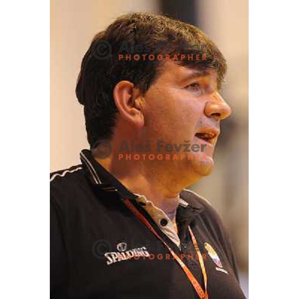 Memi Becirovic at the basketball game Slovenia - Macedonia, friendly match before the FIBA World Championship Turkey 2010, Ptuj 