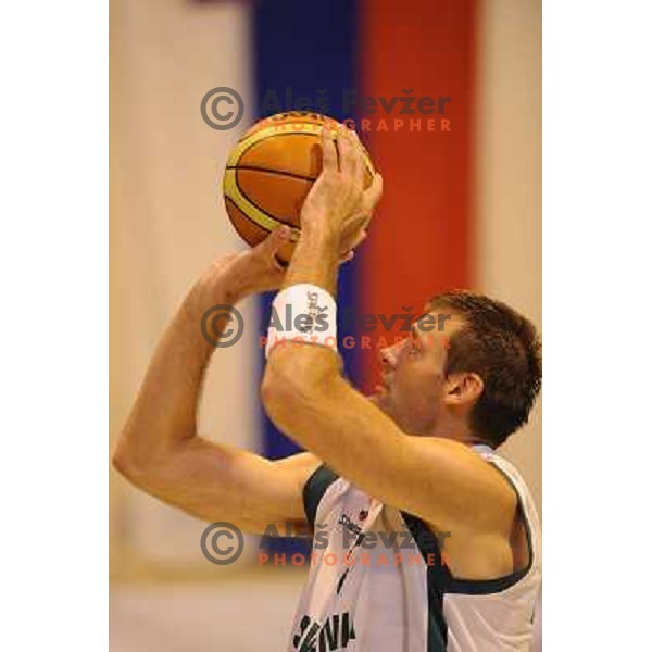 Goran Jagodnik at the basketball game Slovenia - Macedonia, friendly match before the FIBA World Championship Turkey 2010, Ptuj 
