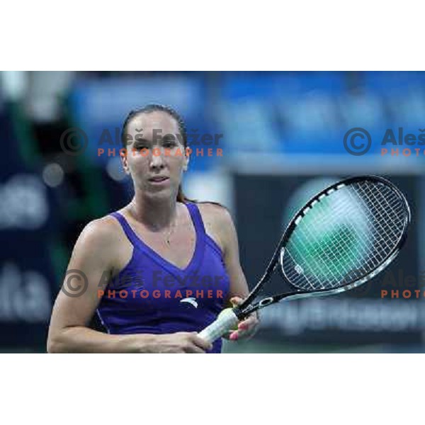 Jelena Jankovic of Serbia in action during the second round of WTA Banka Koper Slovenia Open tennis tournament, played in SRC Marina, Portoroz, Slovenia on July 22, 2010 