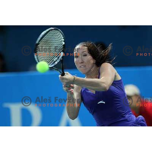 Jelena Jankovic of Serbia in action during the second round of WTA Banka Koper Slovenia Open tennis tournament, played in SRC Marina, Portoroz, Slovenia on July 22, 2010 