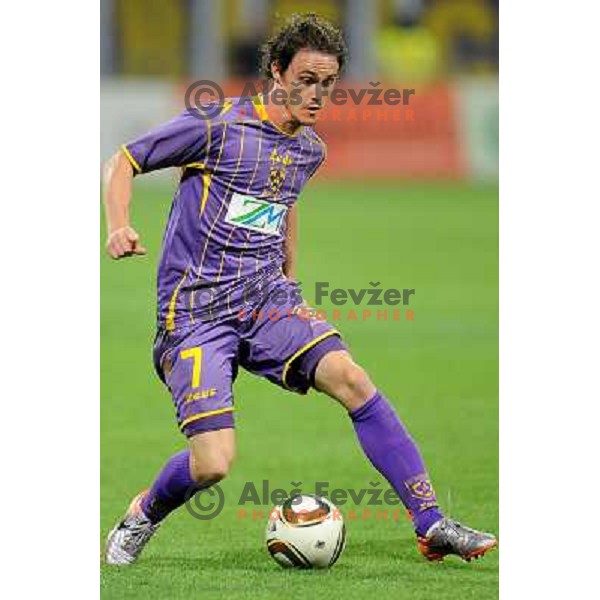 Ales Mejac at the football game Maribor - Videoton, played in the qualifier for Uefa Europa League, Maribor, 22.07.2010, Maribor won 2:0 and proceeds to the next round 