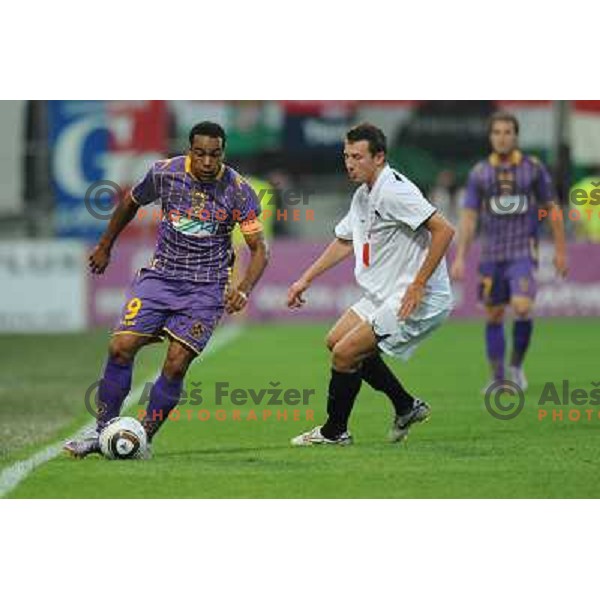 Marcos Tavares at the football game Maribor - Videoton, played in the qualifier for Uefa Europa League, Maribor, 22.07.2010, Maribor won 2:0 and proceeds to the next round 