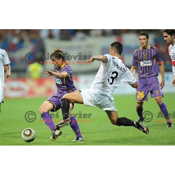 Dejan Mezga at the football game Maribor - Videoton, played in the qualifier for Uefa Europa League, Maribor, 22.07.2010, Maribor won 2:0 and proceeds to the next round 