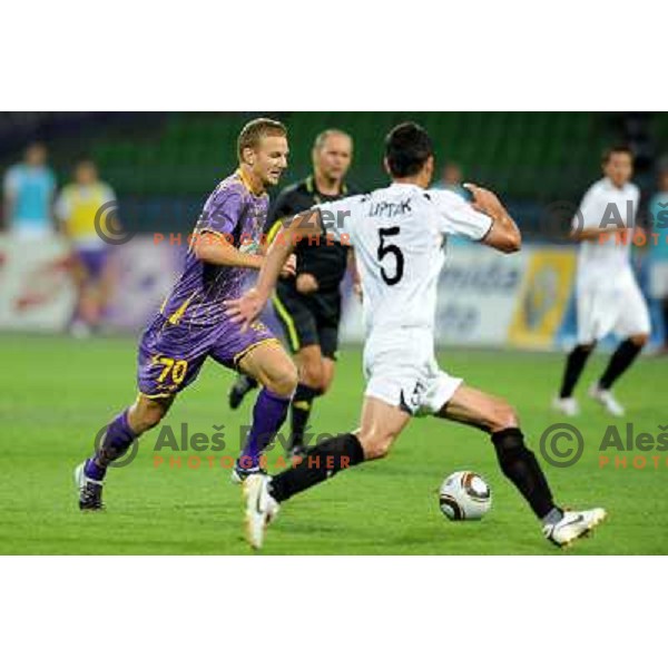 Ales Mertelj at the football game Maribor - Videoton, played in the qualifier for Uefa Europa League, Maribor, 22.07.2010, Maribor won 2:0 and proceeds to the next round 