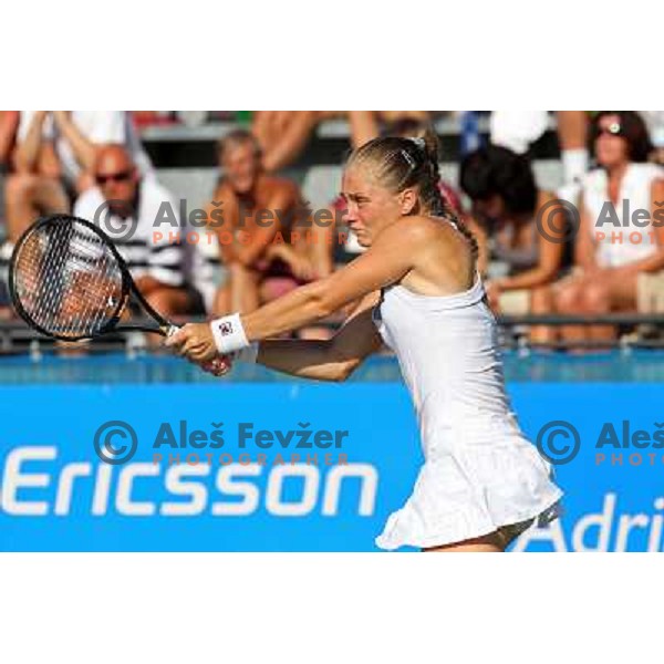 Anna Chakvetadze of Russia in action during the quarter-finals of WTA Banka Koper Slovenia Open tennis tournament, played in SRC Marina, Portoroz, Slovenia on July 23, 2010 