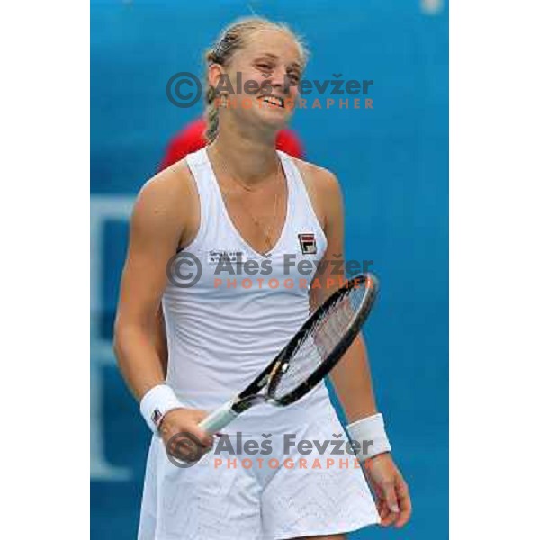 Anna Chakvetadze of Russia in action during the quarter-finals of WTA Banka Koper Slovenia Open tennis tournament, played in SRC Marina, Portoroz, Slovenia on July 23, 2010 