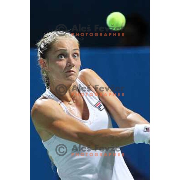 Anna Chakvetadze of Russia in action during the final of WTA Banka Koper Slovenia Open tennis tournament, played in SRC Marina, Portoroz, Slovenia on July 25, 2010 