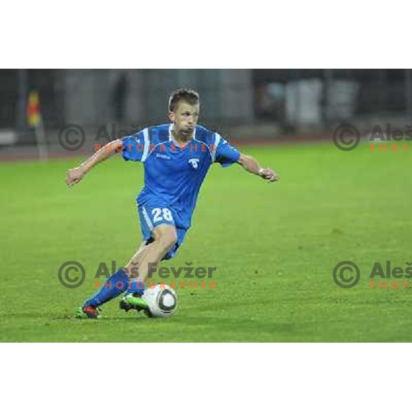 Dejan Zigon at football match of Prva Liga between NK Hit Gorica and Olimpija, on July 25 2010 in Sportni park, Nova Gorica. 