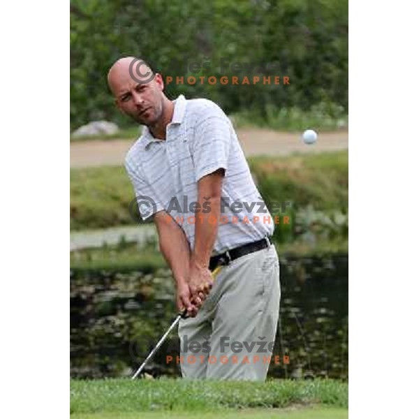 Vlado Grcic playing at Dnevi golfa na Diners Golf&Country Club- turnir Castrol Challenge Cup, Smlednik, Slovenia 6.8.2010 