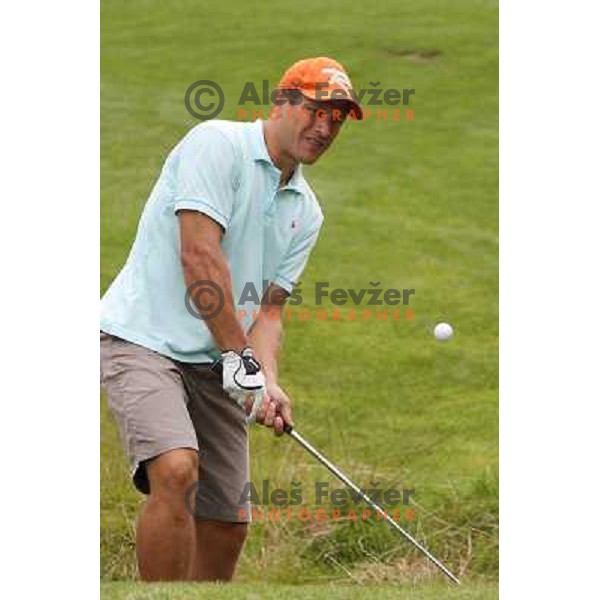 Jure Kosir playing at Dnevi golfa na Diners Golf&Country Club- turnir Castrol Challenge Cup, Smlednik, Slovenia 6.8.2010 