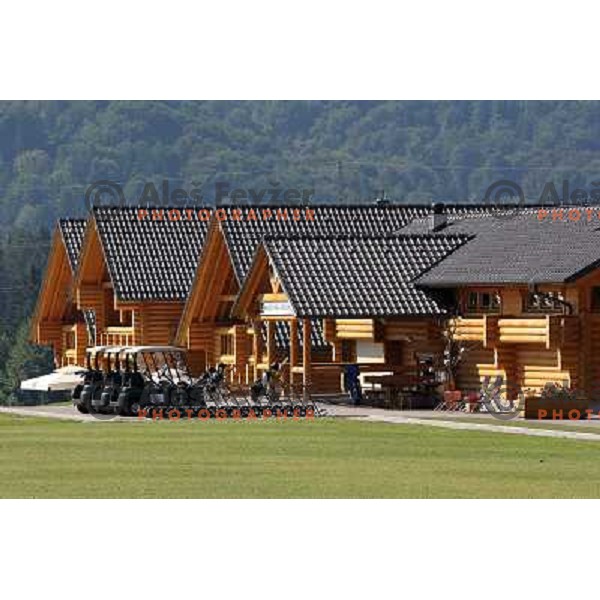 Pro shop and reception at Diners golf & country club, Smlednik, Slovenia on 8th of July 2010 
