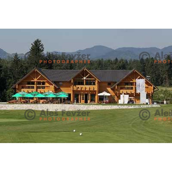Club house and restaurant Evergreen at Diners golf & country club, Smlednik, Slovenia on 8th of July 2010 