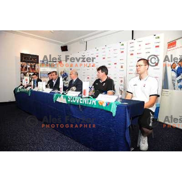 during Adecco cup press conference, Maribor, 12.8.2010 