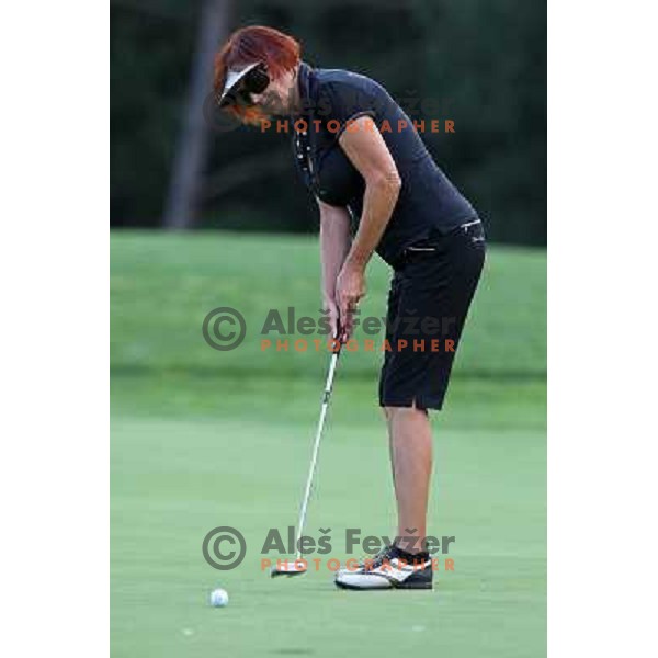 Slovenian national championships for senior ladies over 3 days at Diners golf & country club Smlednik. Second round action on August 18,2010 