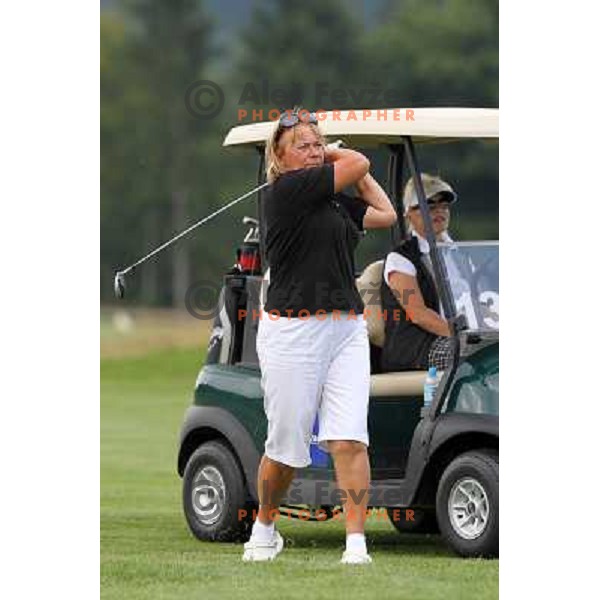 Slovenian national championships for senior ladies over 3 days at Diners golf & country club Smlednik. Second round action on August 18,2010 