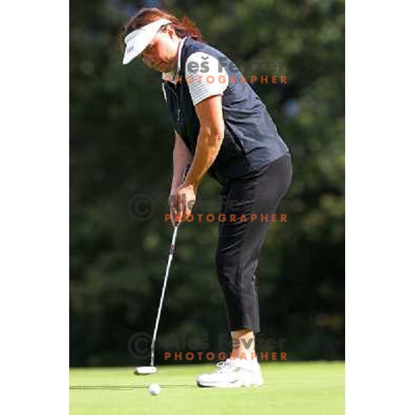 Slovenian national championships for senior ladies over 3 days at Diners golf & country club Smlednik. Second round action on August 18,2010 