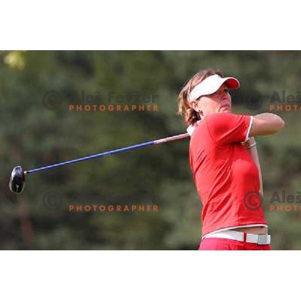 Slovenian national championships for senior ladies over 3 days at Diners golf & country club Smlednik. Second round action on August 18,2010 