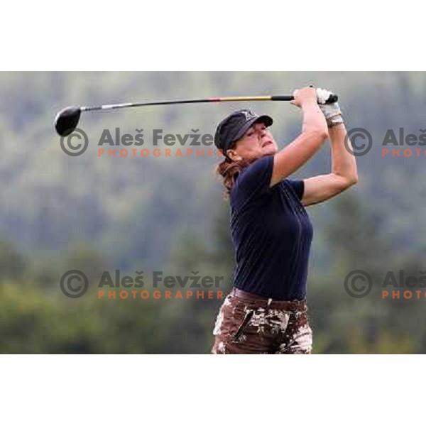 Slovenian national championships for senior ladies over 3 days at Diners golf & country club Smlednik. Second round action on August 18,2010 