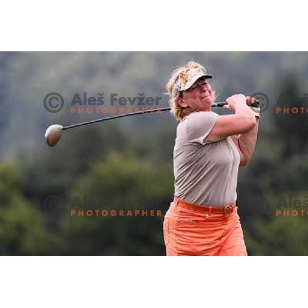 Slovenian national championships for senior ladies over 3 days at Diners golf & country club Smlednik. Second round action on August 18,2010 