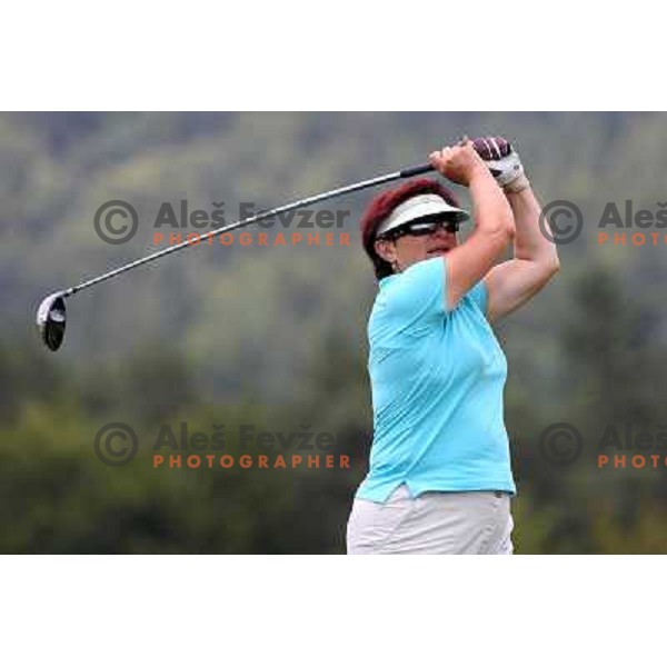 Slovenian national championships for senior ladies over 3 days at Diners golf & country club Smlednik. Second round action on August 18,2010 