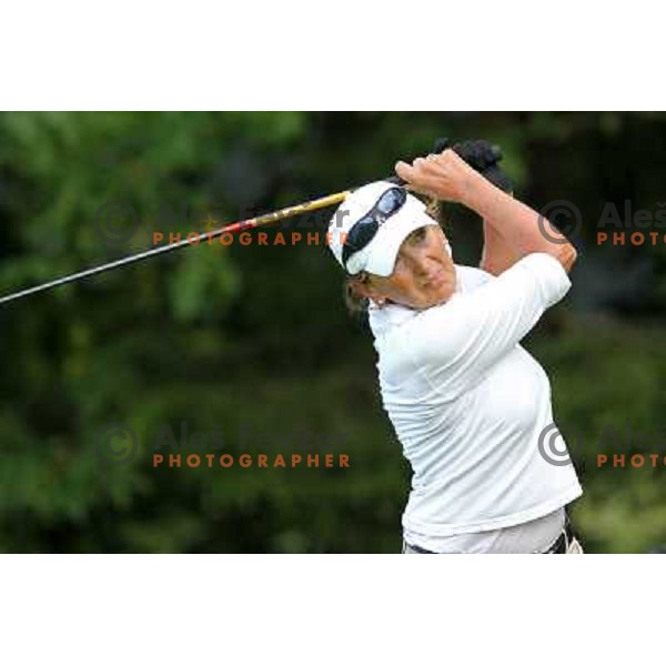 Slovenian national championships for senior ladies over 3 days at Diners golf & country club Smlednik. Second round action on August 18,2010 