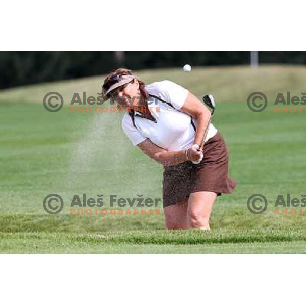 Slovenian national championships for senior ladies over 3 days at Diners golf & country club Smlednik. Second round action on August 18,2010 